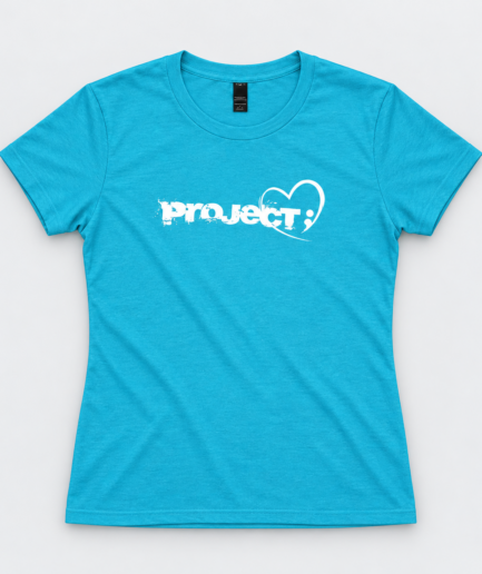 Women's Aqua Project Semicolon T-Shirt